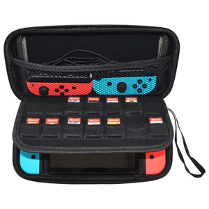 Storage Case for Nintendo Switch, Joy-Cons, 14 Game Cartridges, and Accessories - Picture 1 of 7