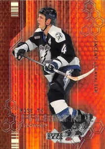 2000-01 UD Rise to Prominence #RP8 Vincent Lecavalier ** TB Lightning ** - Picture 1 of 2