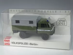 (YG-15) Busch 50298 Robur LO 2002 A Volkspolizei Berlin Hauptstadt der DDR , OVP - Bild 1 von 1