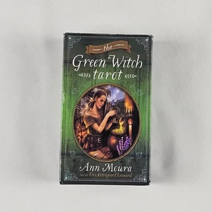THE GREEN WITCH TAROT 78 Tarot Cards Deck - Ann Moura - Picture 1 of 3