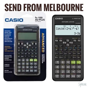 NEW Casio Scientific Calculator FX100AUPLUS 2nd Edition FX-100AU PLUSII School - Picture 1 of 5