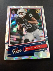 BRYAN EDWARDS 2020 Donruss THE ROOKIES #TR-BE Las Vegas Raiders - Picture 1 of 2