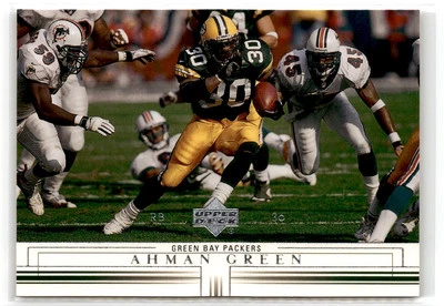 2001 Upper Deck Ahman Green #66 Green Bay Packers - Image 1 of 2
