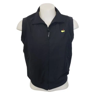 Masters Collection Golf Vest Mens Full Zip Up Windbreaker Pockets Logo Size M - Picture 1 of 10