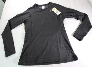 Neu mit Etikett Under Armour Coldgear Kompressions-Langarmshirt Damengröße XL schwarz - Bild 1 von 11