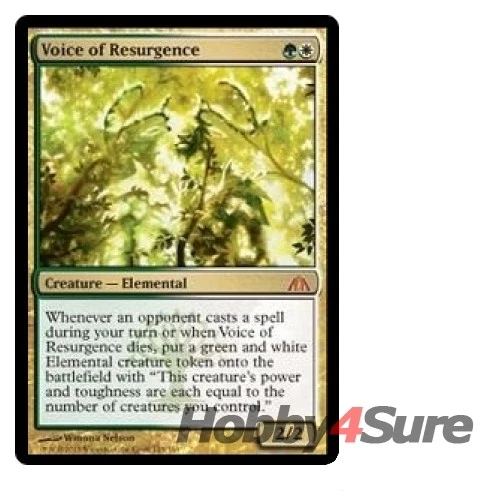 Voice Of Resurgence M/NM Magic: The Gathering MTG Dragon's Maze - Image 1 of 1