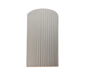 Justice Design Group CER-5745 Ambiance 2 Light 13" Tall Wall - Beige - Picture 1 of 4