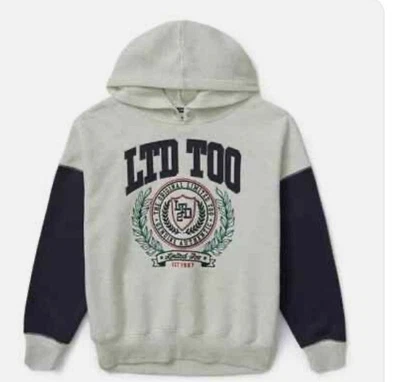 Novo com etiquetas ~ Moletom com capuz Limitado Too Girls tamanho P (7/8) ~ Frete grátis! - Imagem 1 de 3