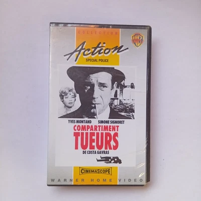 The Sleeping Car Murders Original Movie VHS Tape Yves Montand Simone Signoret - Immagine 1 di 3