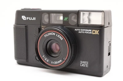 [Quasi come nuovo] Fuji Fujifilm AUTO-8 Quartz Date QD Compact Film Camera JA... - Immagine 1 di 4