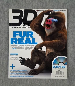 3D World Magazine 89 2007 April with CD Fur Real - Picture 1 of 5