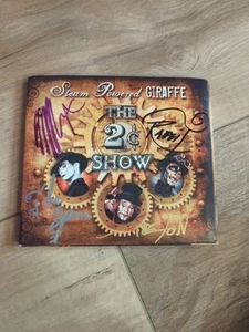 Steam Powered Giraffe The 2¢ Show Signed CD Near Mint Condition - Picture 1 of 5