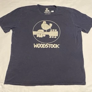 Vintage Woodstock Lucky Brand Concert T-Shirt Size XL - Picture 1 of 8