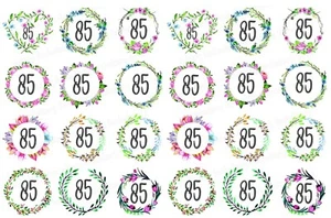 85.Geburtstag Muffinaufleger essbar Torten Bild Party Deko Geschenk Jubiläum neu - Bild 1 von 14