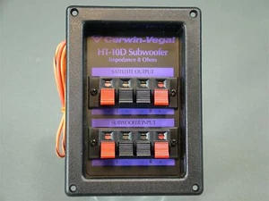 4 or 8 ohm 250 Watt Cerwin Vega Subwoofer Cross-over - Picture 1 of 5