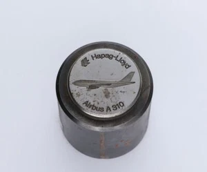 Sello histórico en relieve Hapag-Lloyd Airbus A 310 escudo moneda única medalla  - Imagen 1 de 1