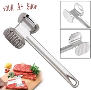 8,9 Zoll Doppelseitiger Rinder Steak Holzhammer Pfünder Fleischklopfer Hammer Küchenwerkzeug - Bild 1 von 8