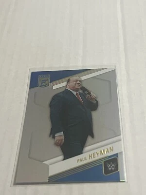 2023 Donruss Elite WWE Paul Heyman Base - Image 1 of 2