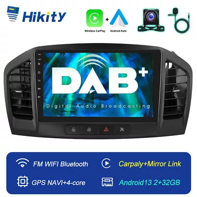 32GB Android 15 Carplay Autoradio DAB+ Navi GPS WiFi Für Opel Insignia 2008-2013 - Bild 1 von 4