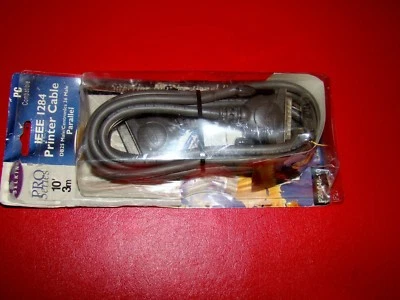 BELKIN 10 FT PRINTER CABLE IEEE 1284 F2A046-10 DB25 MALE/ 36 MALE PARALLEL - Image 1 of 3