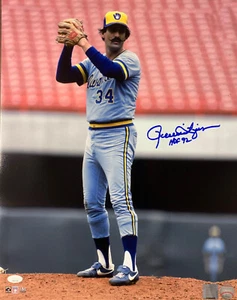 Brewers ROLLIE FINGERS Signed 16x20 AUTO Photo #8 AUTO ~ HOF - CY - MVP - JSA - Picture 1 of 1