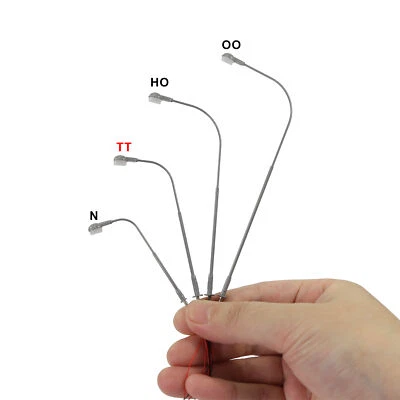 5Stk. Modell Bahnsteiglicht mit LED Straße Lampe Spur TT 1:100 Landschaftsbau - Bild 1 von 4