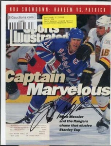 Mark Messier Signed Autographed  Sports Illustrated Magazine Cover JSA Authentic - Picture 1 of 2