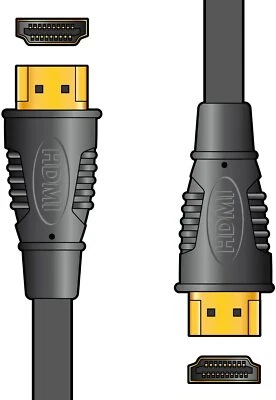 Plug to Plug High Quality High speed 4K ready HDMI lead with Ethernet | 5m - Image 1 of 2
