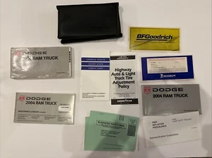 2004 DODGE RAM TRUCK OWNERS MANUAL Free Shipping - Bild 1 von 1