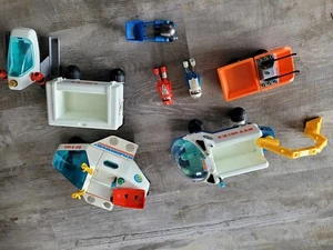 SET ASTRONAUTI SPAZIALI PLAYMOBIL RETRÒ 1980 1982 PEZZI VARI MOONWALKER SPACE - Foto 1 di 12