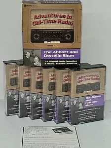 Adventures in Old-Time Radio The Abbott and Costello Show 6 Cassettes 9 Hours - Picture 1 of 6