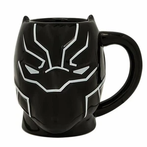 Marvel Black Panther 3D Sculpted Ceramic 20oz Mug by Silver Buffalo Only 2 Left - Picture 1 of 2