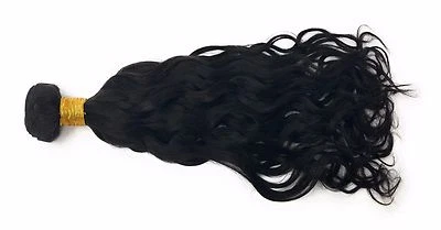 Unprocessed Virgin Natural Wave 100 Human Hair  Natural Black One Ali Bundle - Image 1 of 4