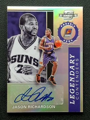 JASON RICHARDSON 2019-20 PANINI CONTENDERS OPTIC LEGENDARY AUTOS #100/125  30520 - Image 1 of 2