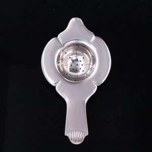 Hans Hansen. Silver Tea Strainer - No. 4 / Arvesølv nr. 4 - Picture 1 of 2