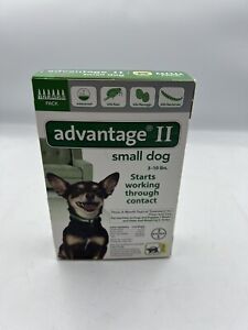 Advantage II for Small Dogs (3-10 lbs, 6 Pack) 