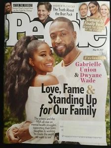 People Magazine Gabrielle Union & Dwyane Wade   May 10th 2021 BRAND NEW - Picture 1 of 2
