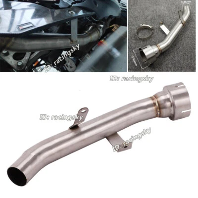 For Suzuki GSXS1000 GSXS1000F 2015-2023 Motorcycle Exhaust Mid Connect Link Pipe — 第 1/4 张图片