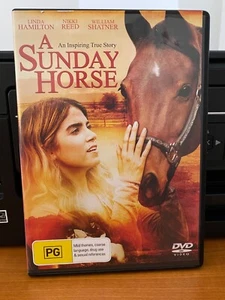 HORSE - A SUNDAY HORSE - William Shatner, Linda Hamiltom - VG Cond. Reg. 4 DVD - Picture 1 of 2