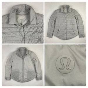 Lululemon Damen 2 Switch Please Shacket Silverstone Puffer Wendejacke - Bild 1 von 16