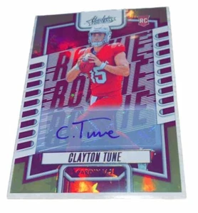 2023 Absolute CLAYTON TUNE Gold Auto #'d 2/5 RC Rookie - Picture 1 of 10