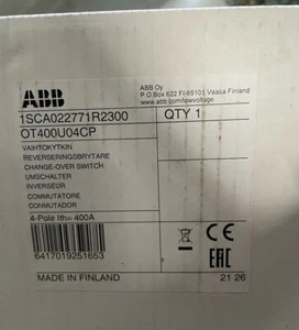 1Pcs New 1SCA02271R2300 OT400U04CP # DHL or Fedex 90days Warranty - Picture 1 of 2