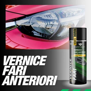 Vernice Per Oscuramento Fari Spray NERO FUME' Oscurante Lucido Fanali Auto Moto - Foto 1 di 4