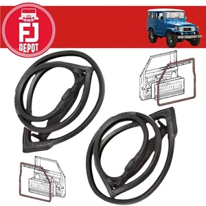LAND CRUISER WEATHERSTRIP FRONT DOOR RUBBER SEAL FOR TOYOTA FJ40 HJ45 LEFT RIGHT - Picture 1 of 4