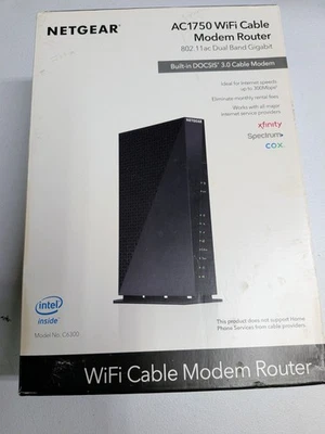 NETGEAR AC1750 680 Mbps 4 Port Gigabit Wireless AC Router - Image 1 of 2