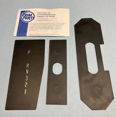 1968-1969 CHEVROLET CORVETTE AUTO SHIFT PATTERN PLATE W/SEALS-TRIM PARTS-USA-NEW — 第 1/3 张图片