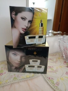 2 Cofanetto Regalo Guerlain Abeille Royale Sigillati Con Contorno E Siero - Foto 1 di 3