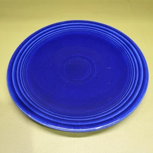 PIATTO PANE E BURRO ORIGINALE 1936-1969 FIESTA BLU COBALTO ORIGINALE - 6,25 - Foto 1 di 4