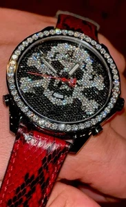 Mens Jacob & Co Limited Edition Skull Diamond Watch JC-Skull9D 47MM 5 Time Zone - Picture 1 of 18