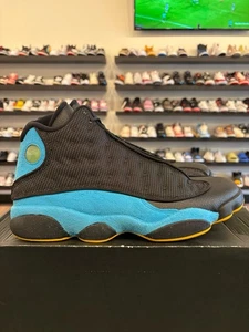 Air Jordan 13 Retro CP3 Visitante Talla 13 Usado 823902-015 Negro Azul Amarillo - Imagen 1 de 6